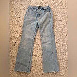 Uniqlo Light Blue Women's Straight Leg Jeans